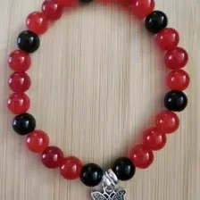 Ensemble Stylo et Bracelet Papillon Fait Main - "Coque-licot" - 
