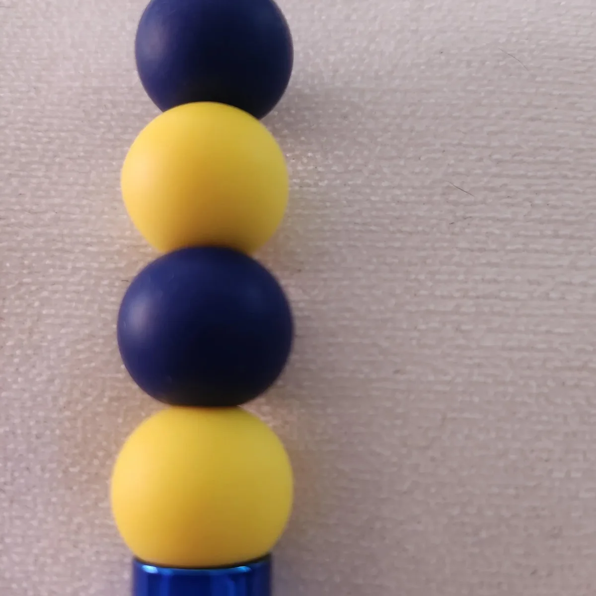 Ensemble Bracelet et Stylo Tons Bleus