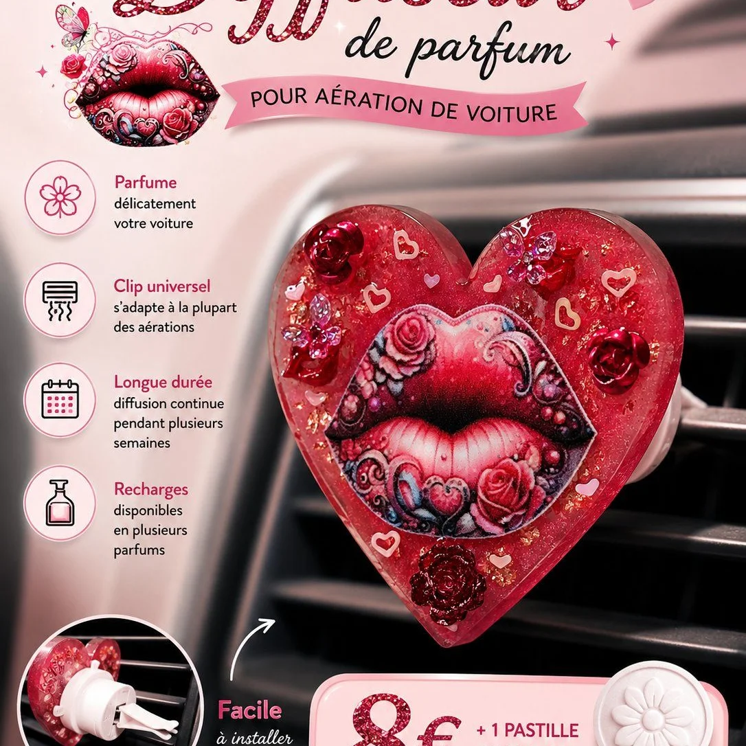 Diffuseur de parfum voiture personnalisé