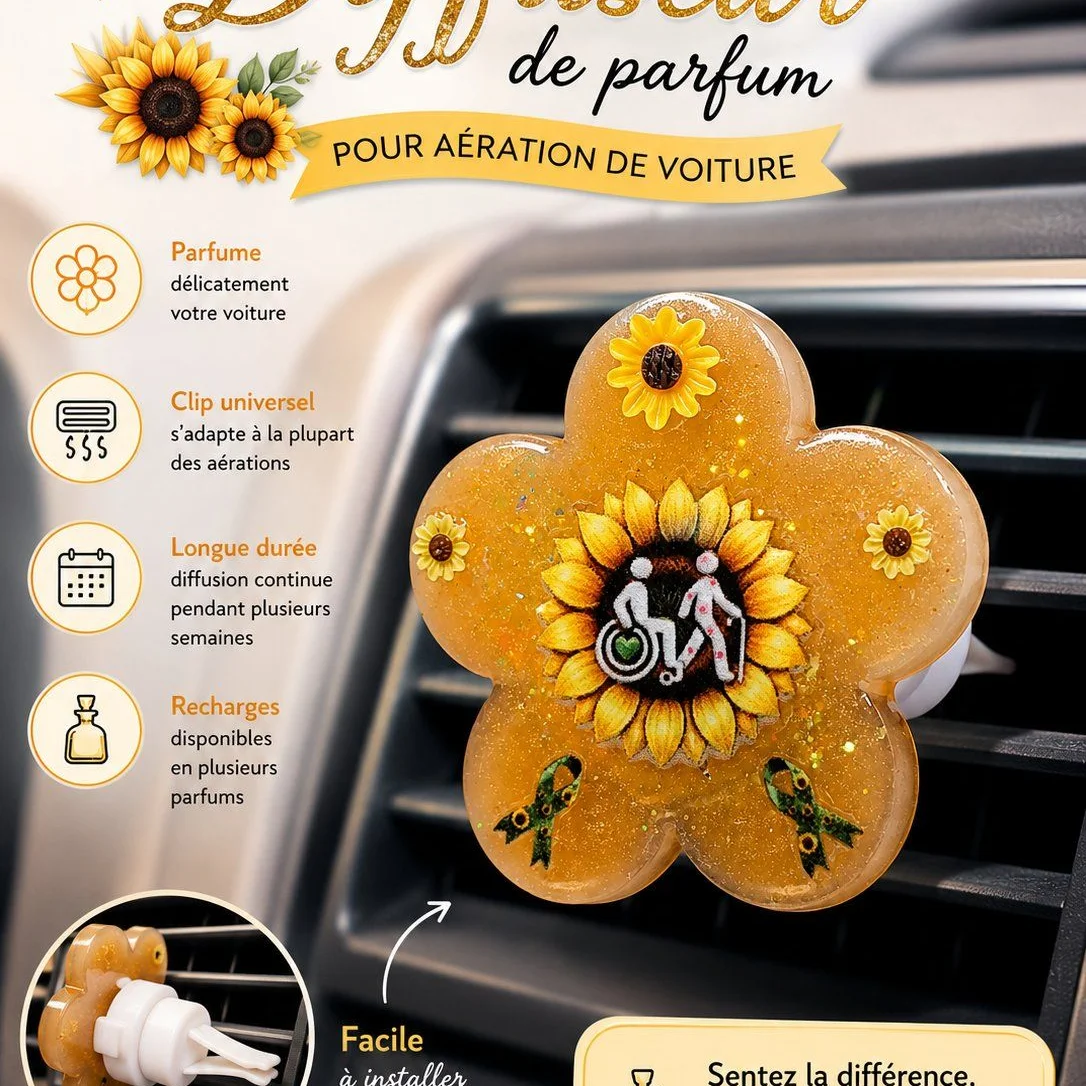 Diffuseur de parfum voiture personnalisé