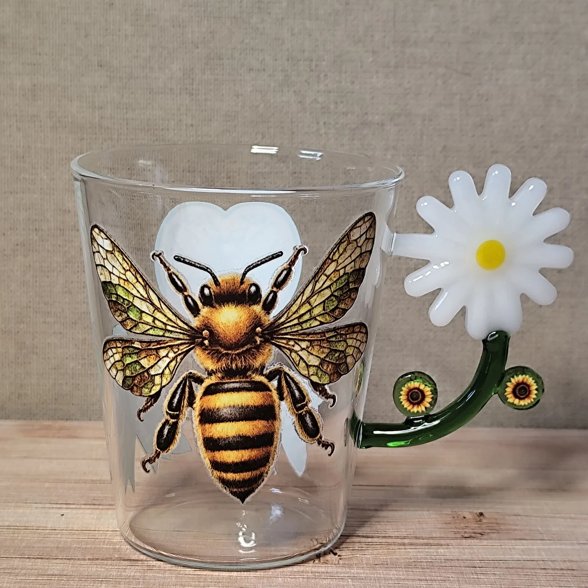 Tasse "Maladie Invisible" – Abeille & Tournesol