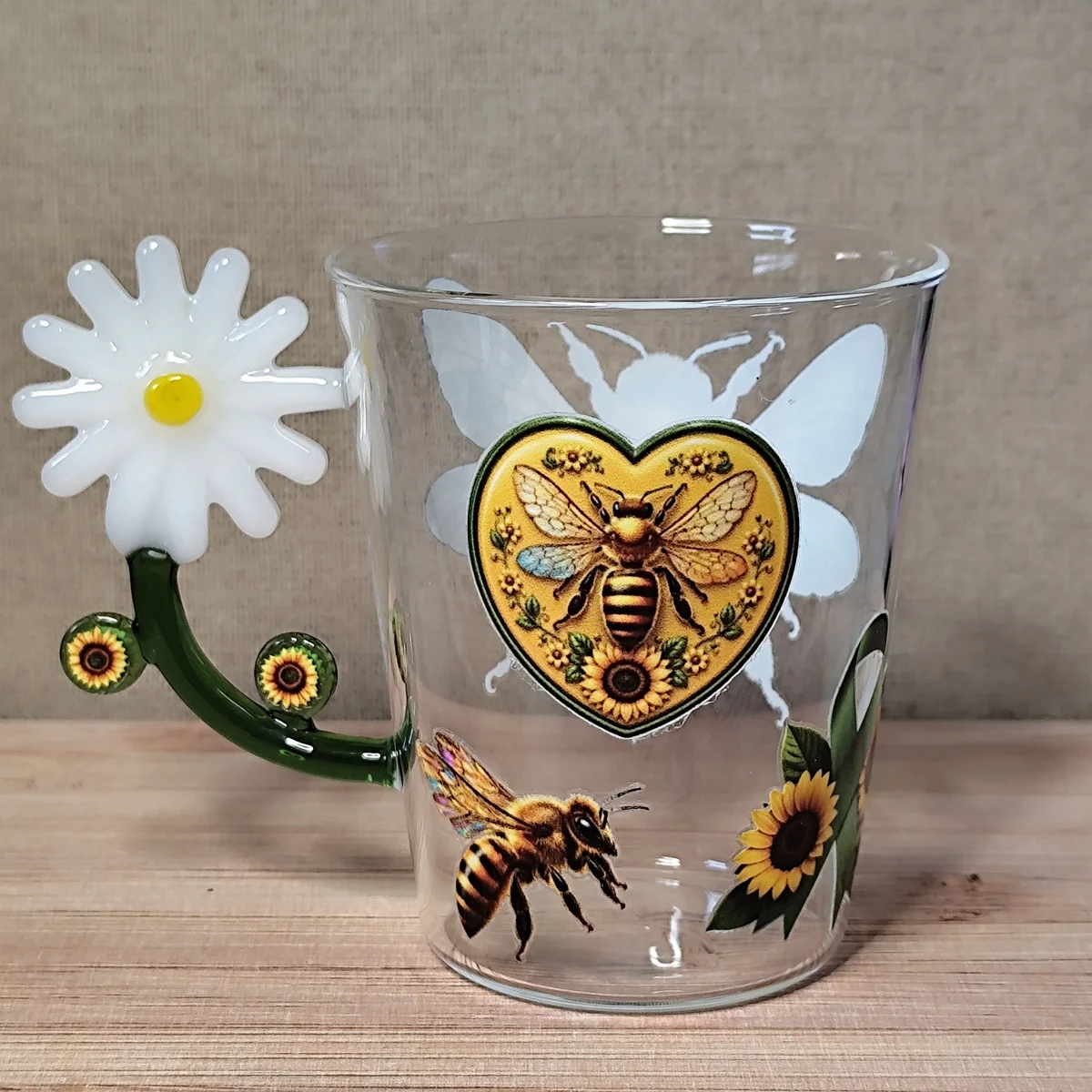 Tasse "Maladie Invisible" – Abeille & Tournesol