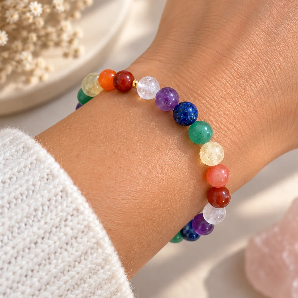 bracelet 7 chakras