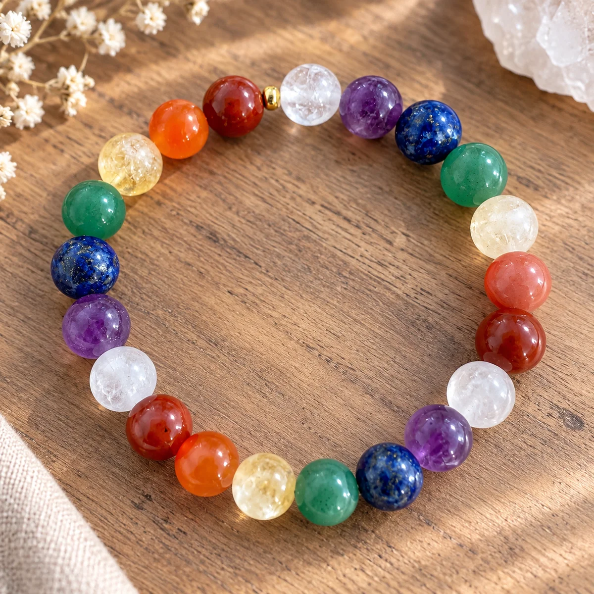 bracelet 7 chakras