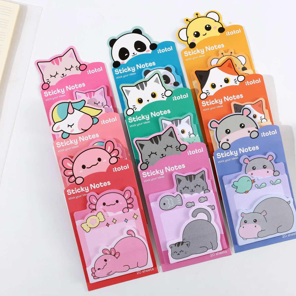 Sticky Pads Assortis