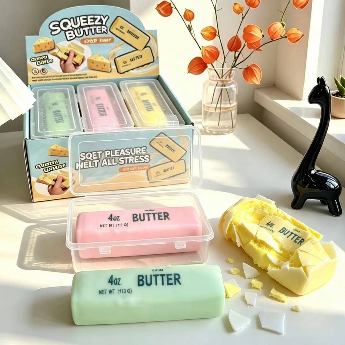 Crispy Butter Squishy Multicolor