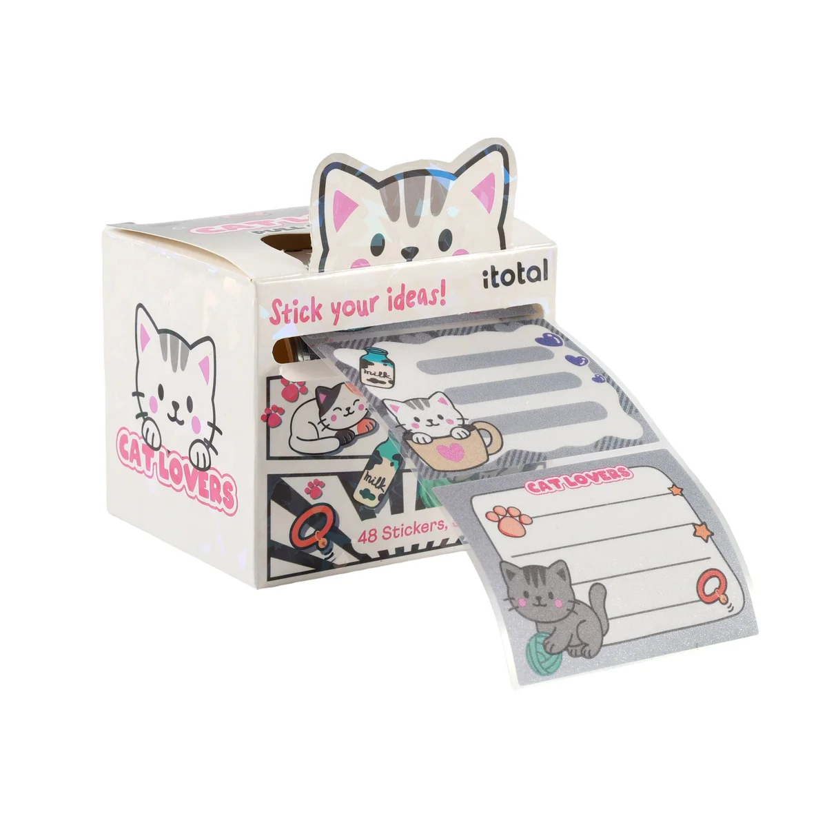 Sticky Label Rolls Assortis
