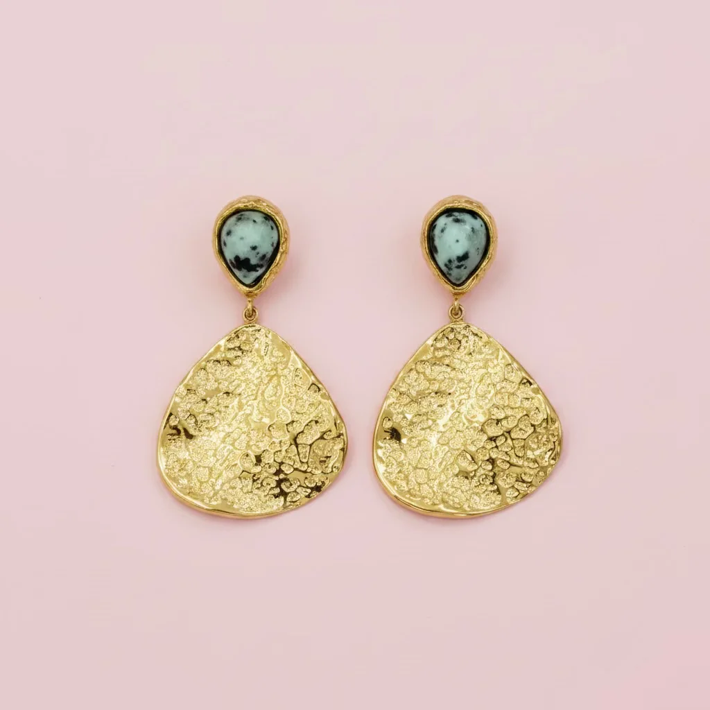 Boucle d'oreille Porte Bonheur