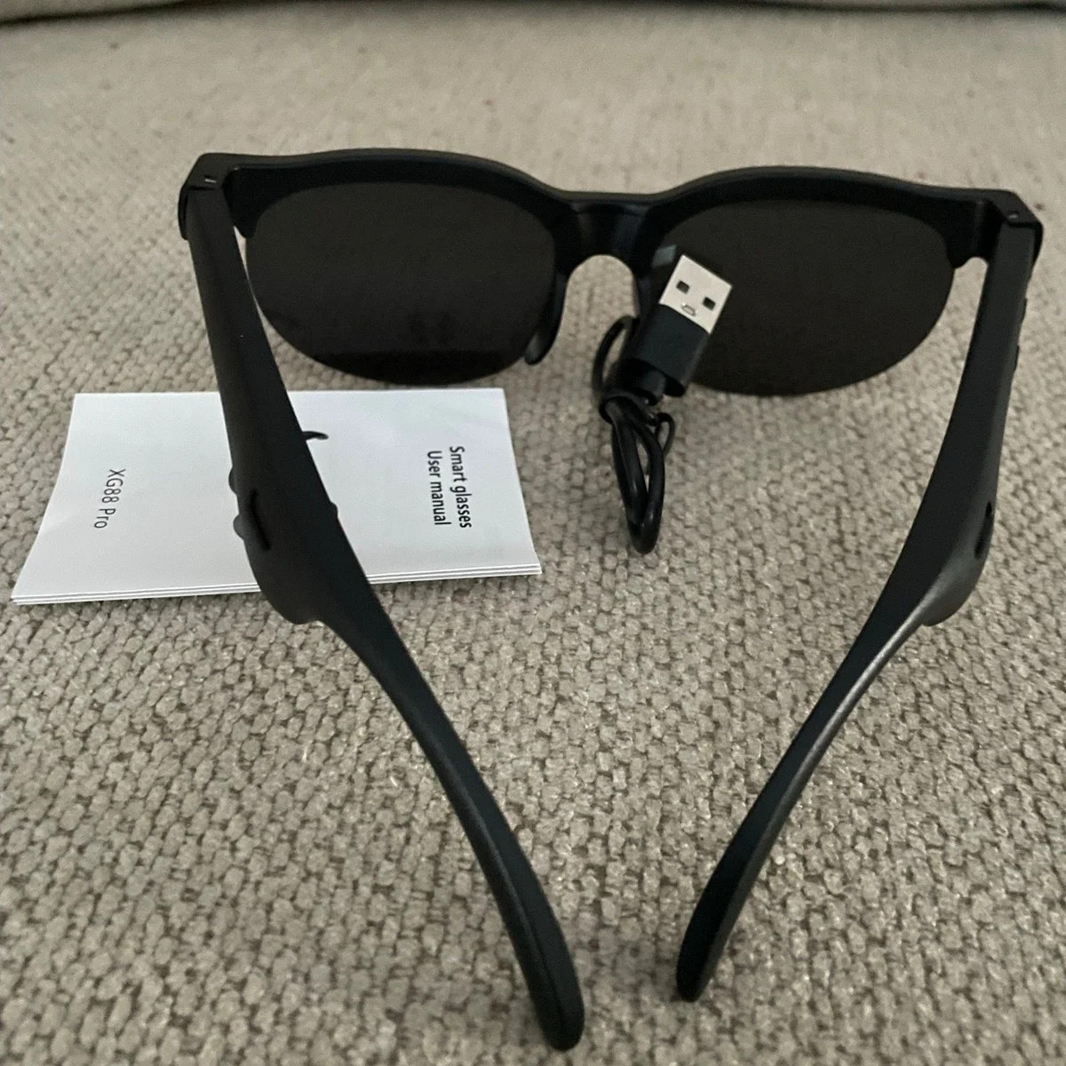 lunettes de soleil connectées Bluetooth XG88 -audio sans fil intégré