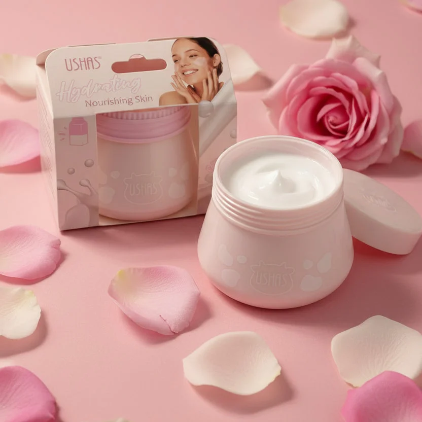Crème Visage Douceur "Milk Pudding" – Hydratation & Éclat