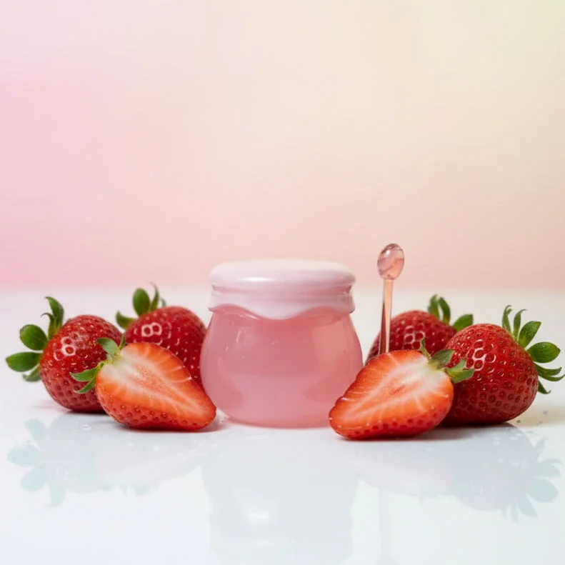 Masque pour les lèvres (Strawberry,Marshmallow,Blueberry).