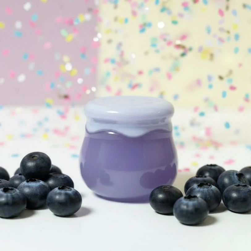Masque pour les lèvres (Strawberry,Marshmallow,Blueberry).