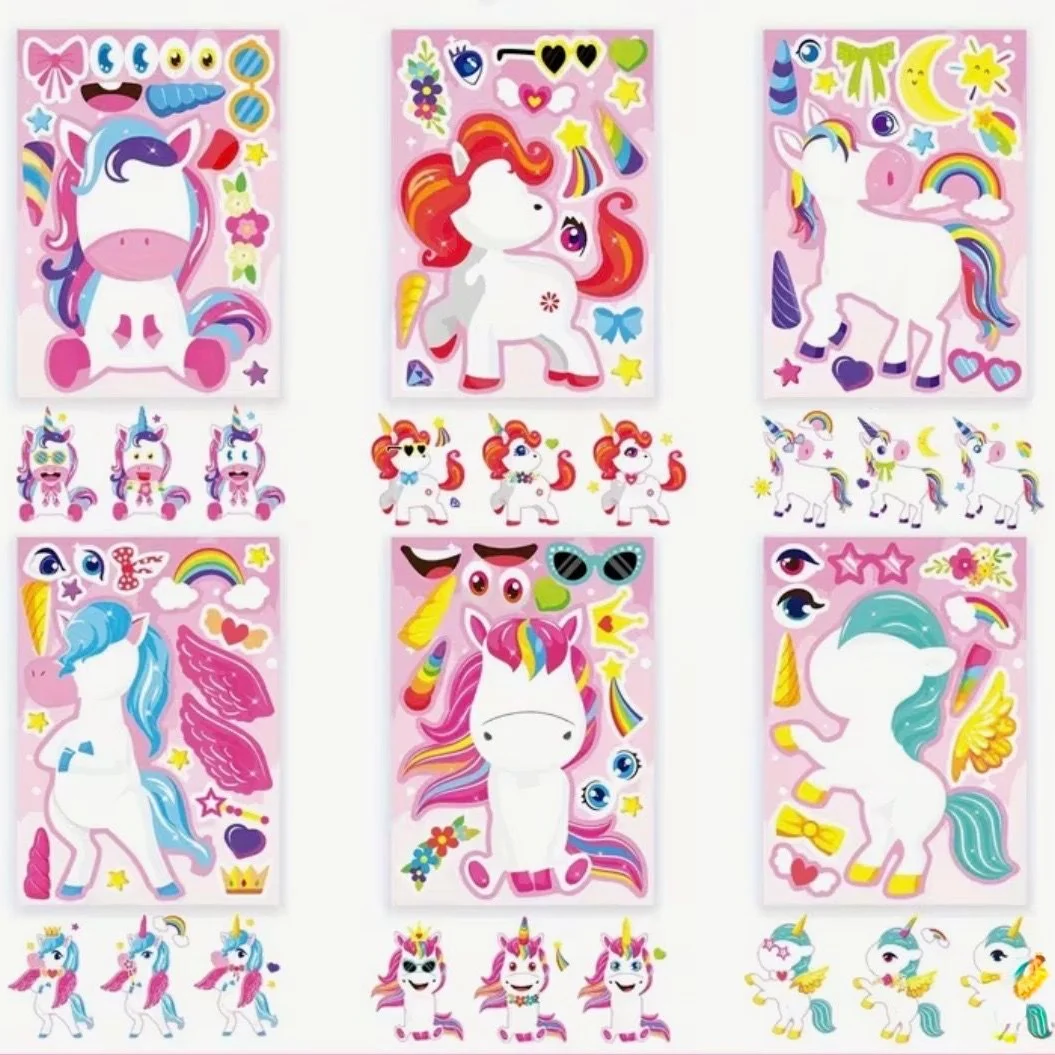 Box petite fille Spécial Licorne 18 Articles Kawaii