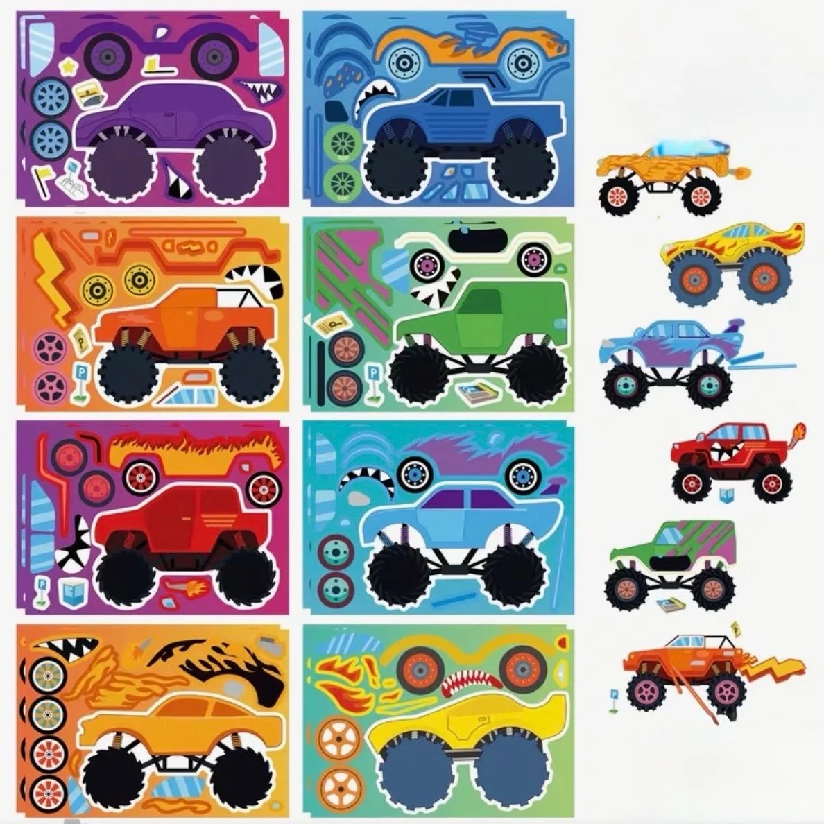 Box petit garçon Spécial Automobile 13 articles Kawaii