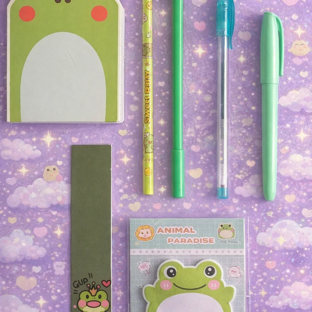 Ensemble de 30 Articles Kawaii + 3🎁aux couleurs pastels, parmi papeterie, mode et beauté, accessoires, loisirs