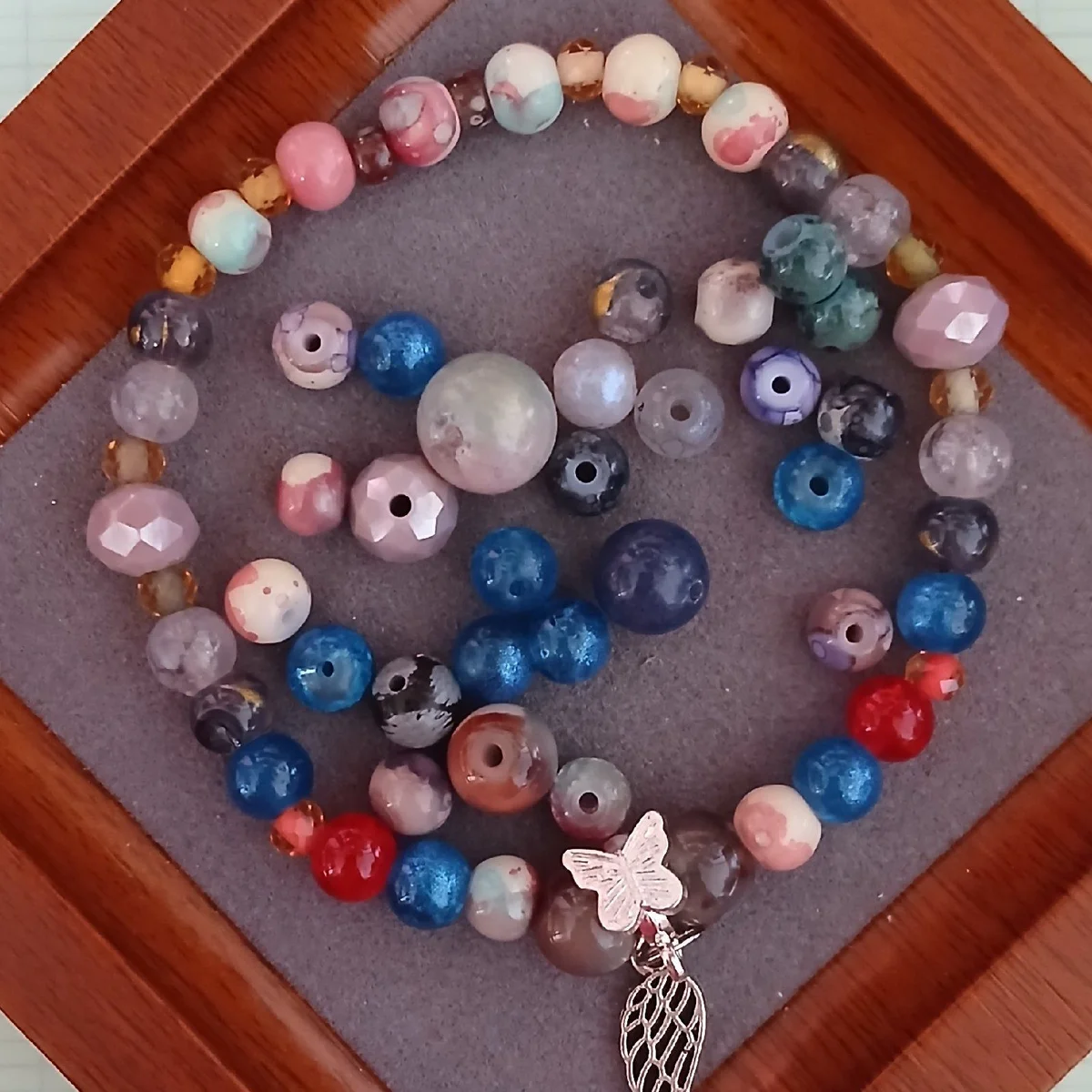 Mix d’été - collection de perles en verre