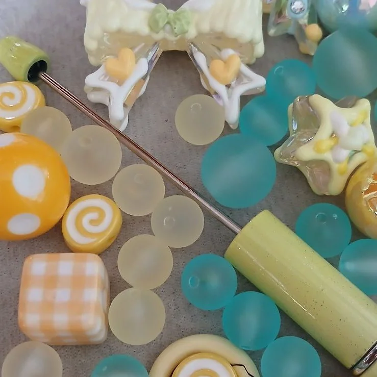 Kit DIY Lollipop : Perles Acryliques Kawaii pour Accessoires de Mode