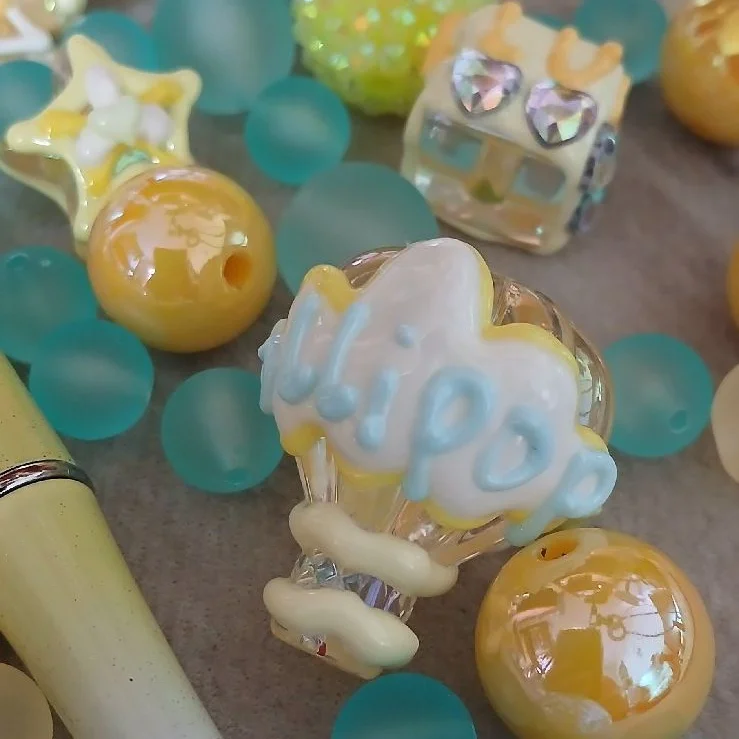 Kit DIY Lollipop : Perles Acryliques Kawaii pour Accessoires de Mode