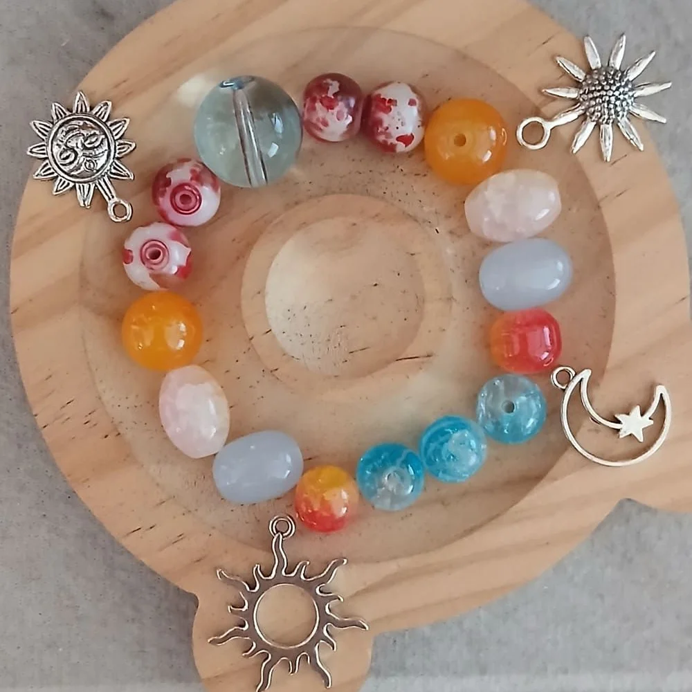 Derniers Rayons d’Été - collection de perles en verre