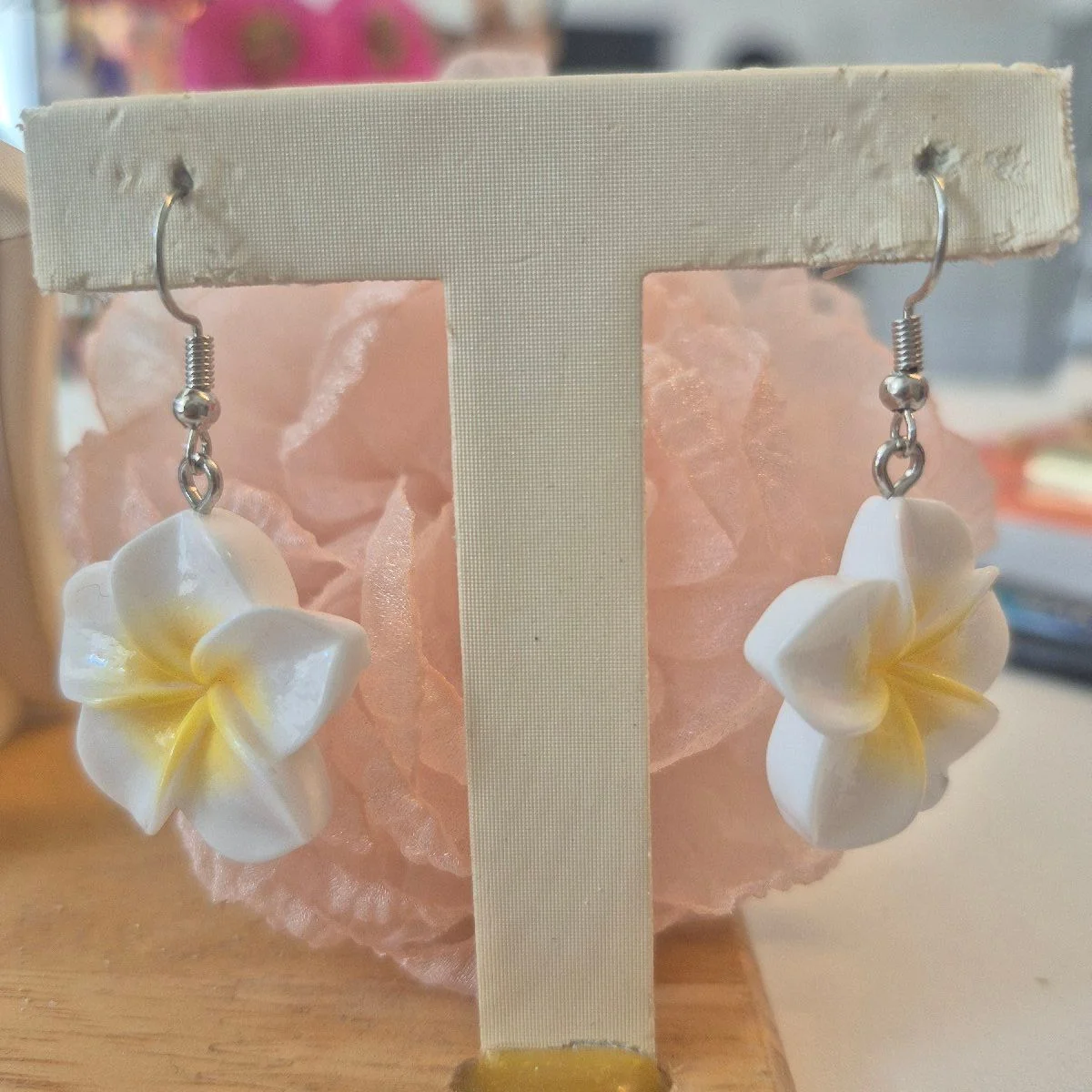 boucle d'oreille pétales