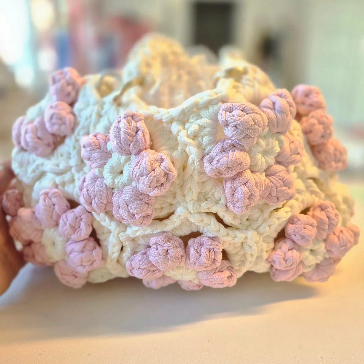 sac a mains crochet