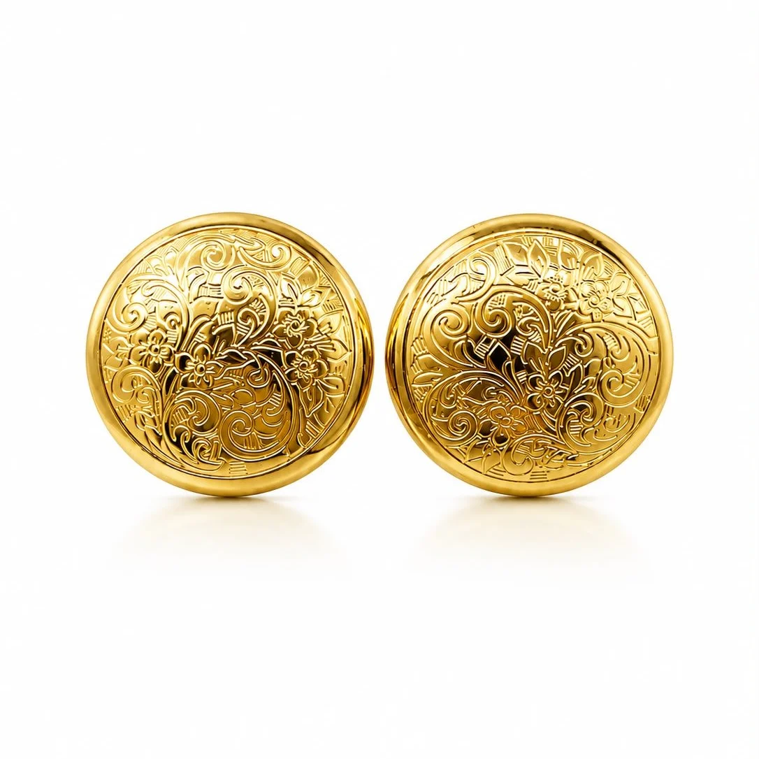 Boucles d'oreilles Lagertha gold