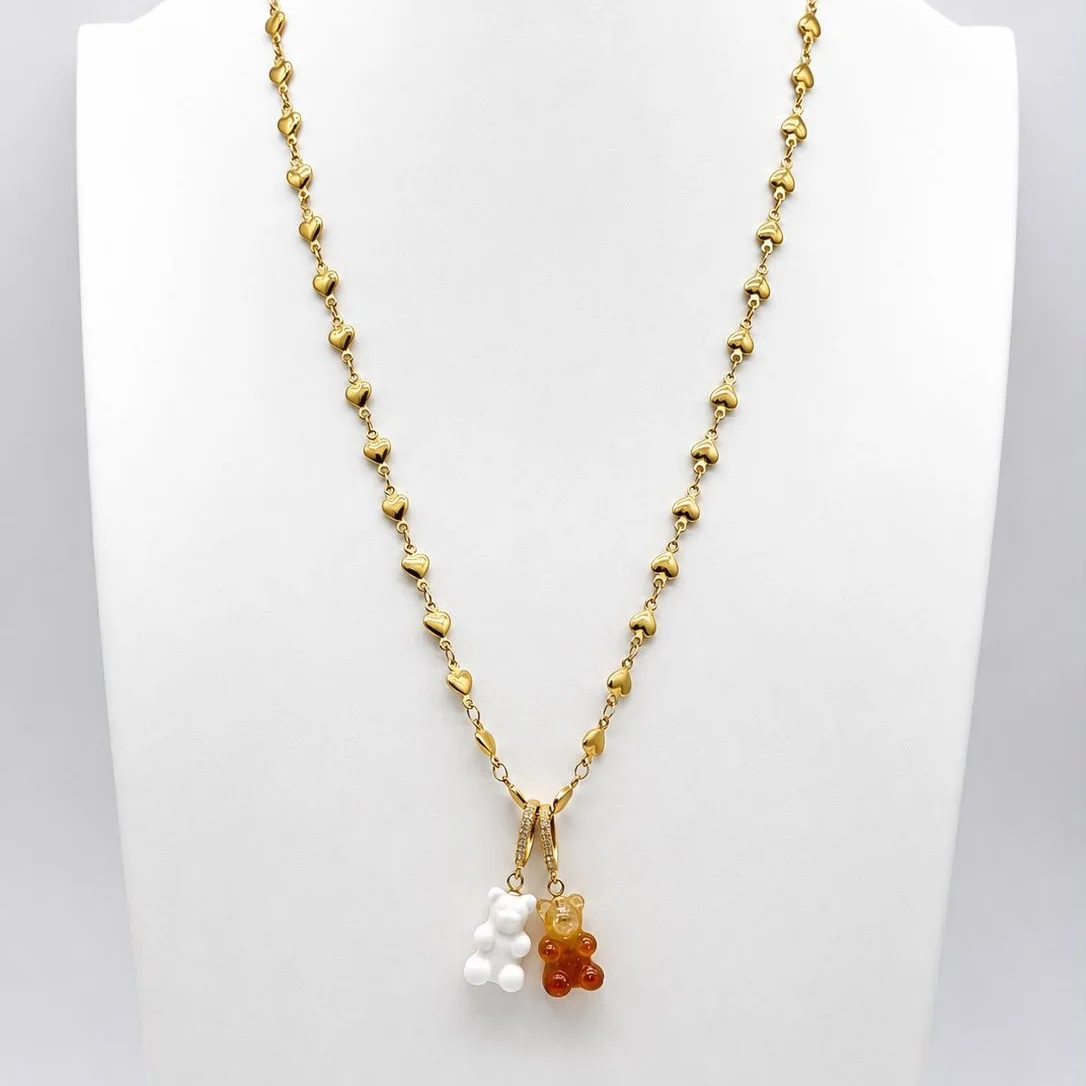 Collier Nicoletta bicolore gold