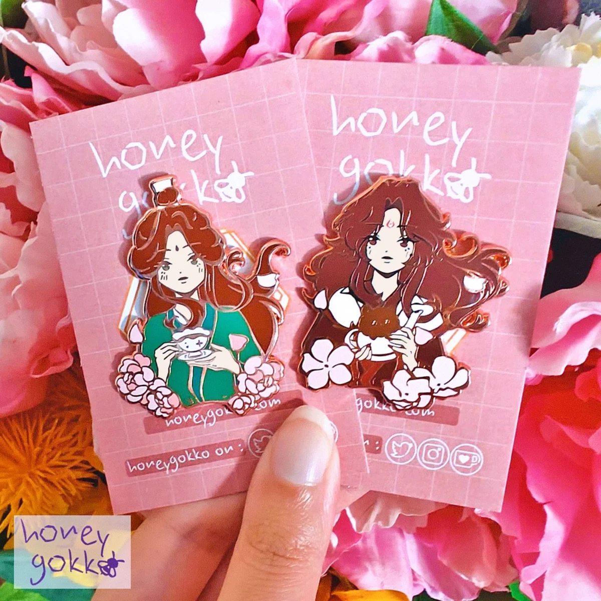 Enamel Pin - Tea time with Shizun