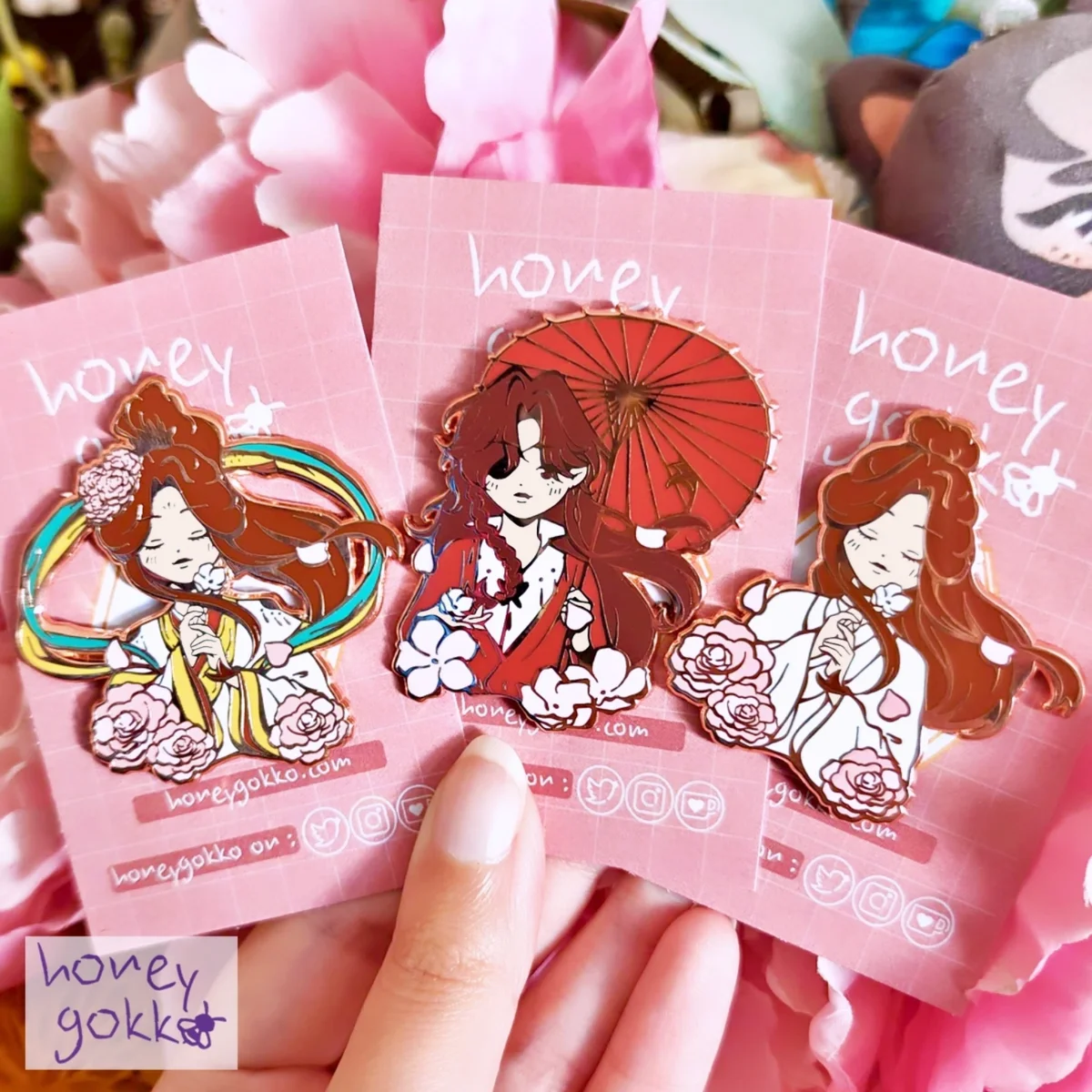 Enamel Pin - Deity of Flowers